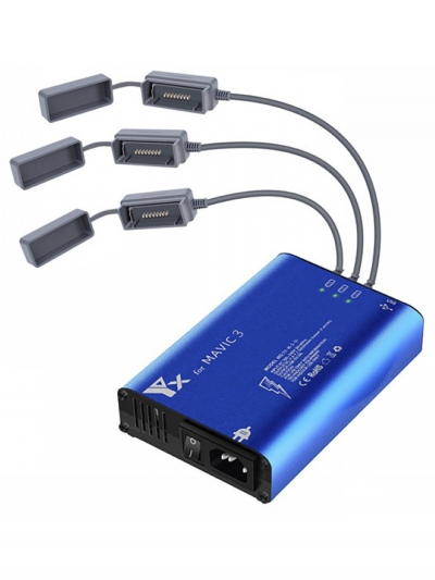 Многофункциональное зарядное устройство DJI Mavic 3, до 3 аккумуляторов, поддержка USB-1