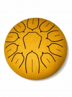 Глюкофон барабан Zani 11 тонов 15 см, золотой